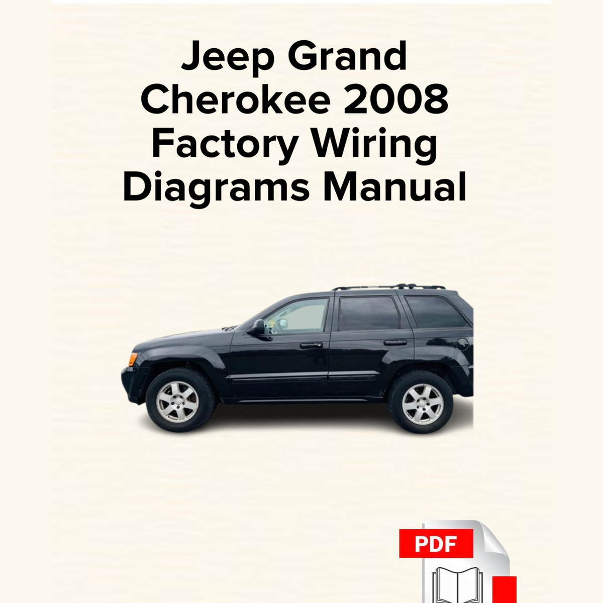 Jeep Grand Cherokee 2008 Wiring Diagrams Manual