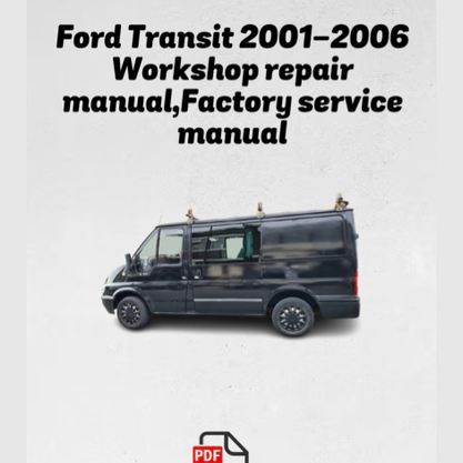 Ford Transit 2001,2002,2003,2004,2005,2006 Workshop Repair Manual