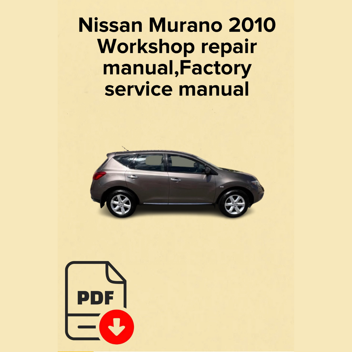 Nissan Murano 2010 Workshop Repair Manual