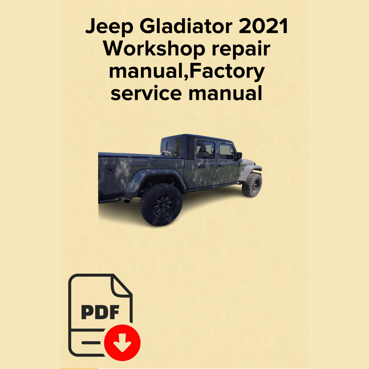 Jeep Gladiator 2021 Workshop Repair Manual
