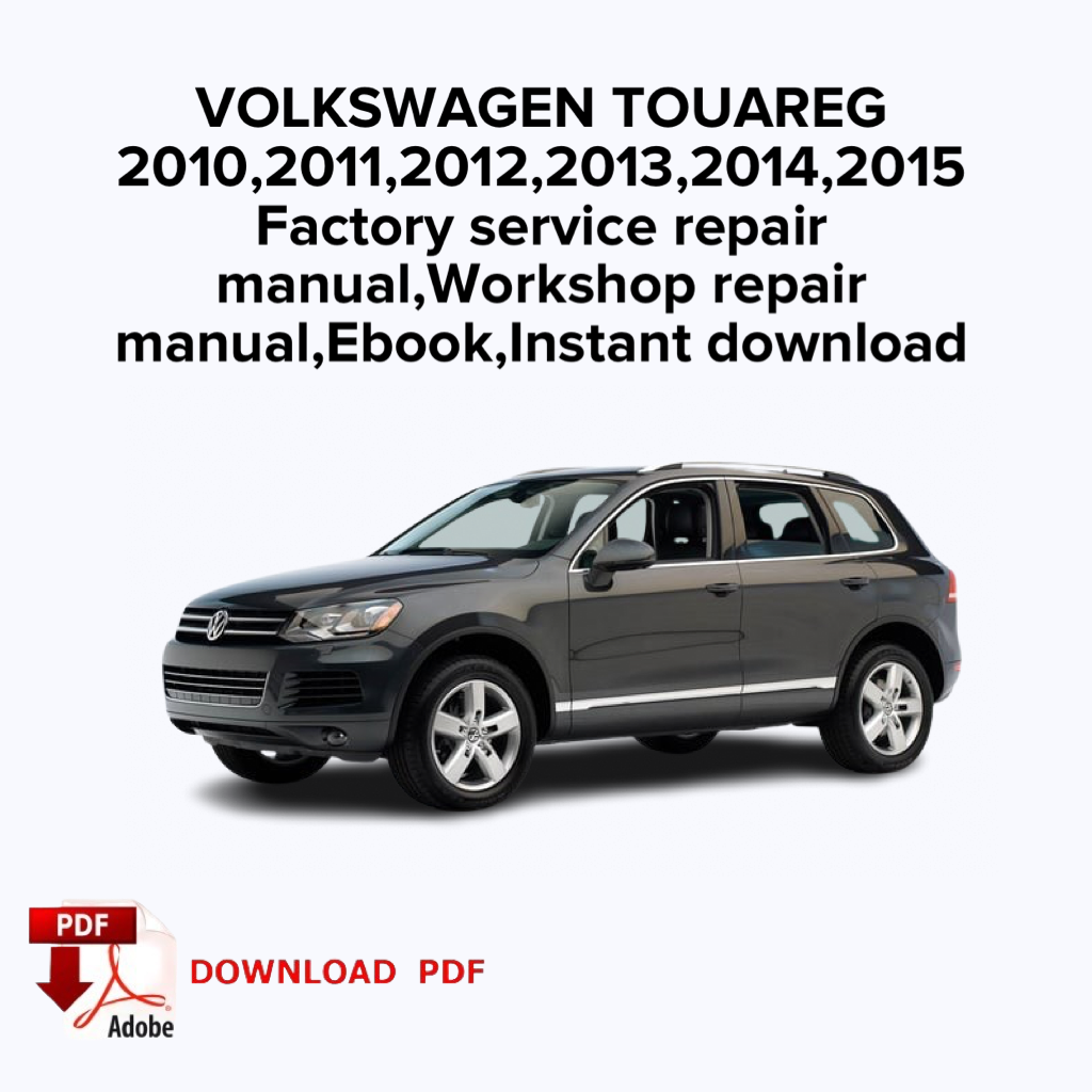 Volkswagen Touareg
2010,2011,2012,2013,2014,2015
Werks-Service-Reparaturhandbuch, Werkstatt-Reparaturhandbuch, E-Book, Sofort-Download