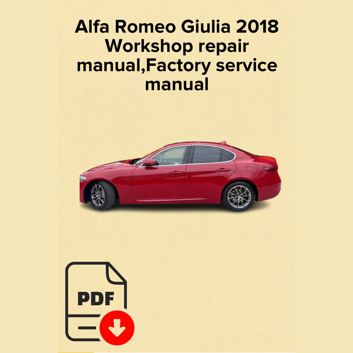 Alfa Romeo Giulia 2018 Workshop Repair Manual