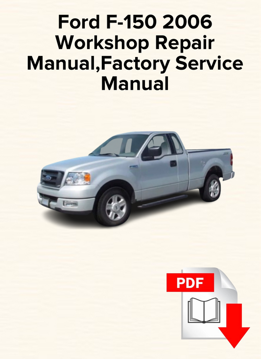 Ford F-150 2006 Mark LT Workshop Repair Manual