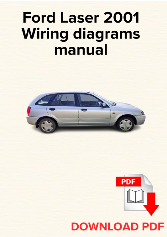 Ford Laser 2001 Wiring diagrams manual