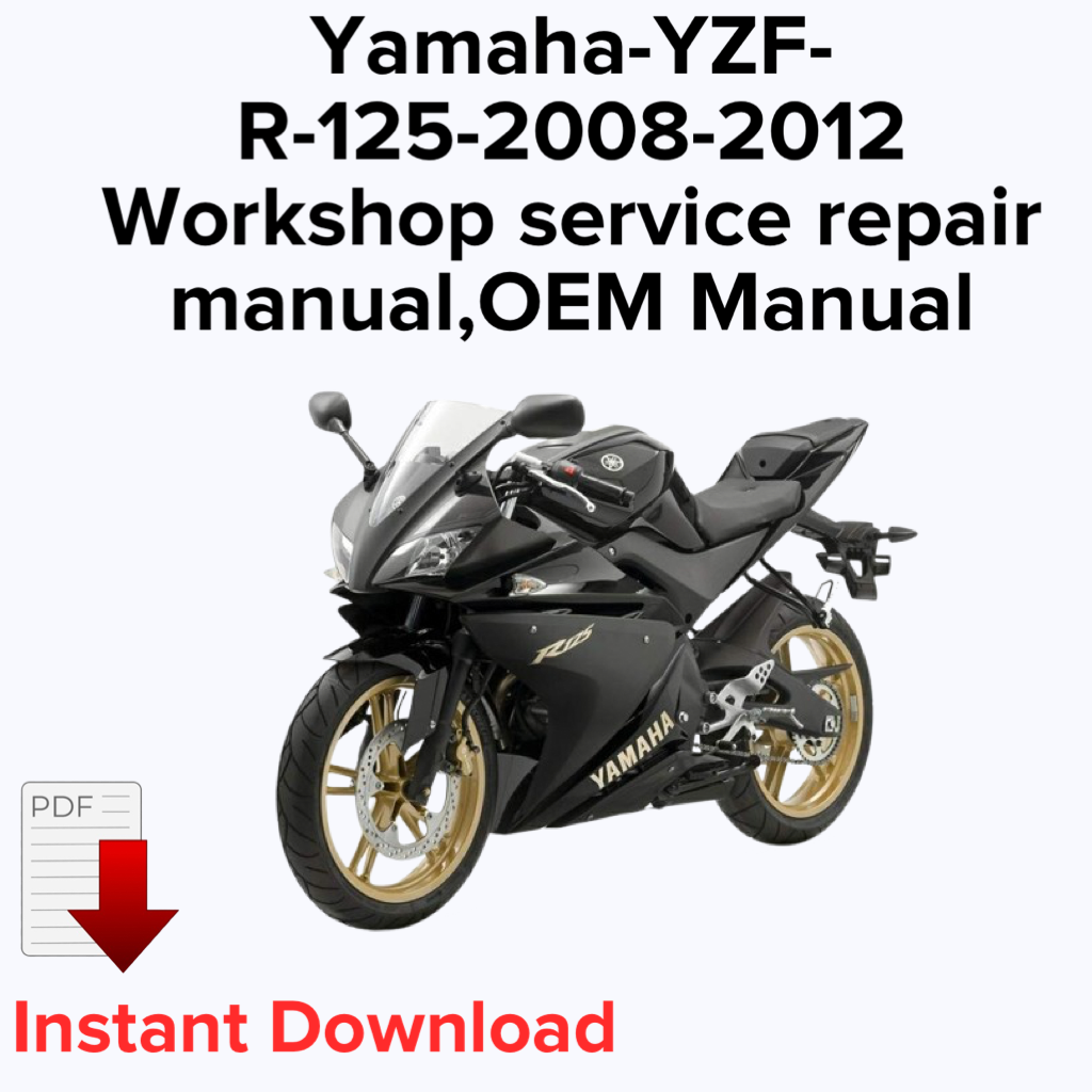 Yamaha-YZF-R-125-2008-2012 Workshop Repair Manual