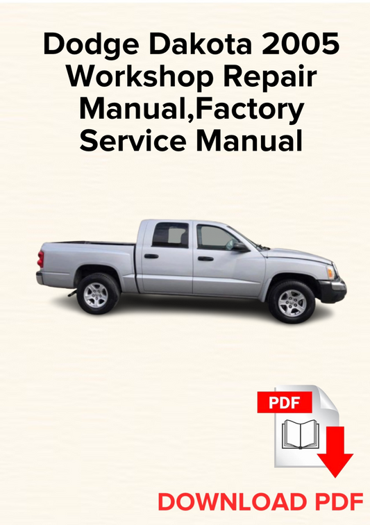 Dodge Dakota 2005 Workshop Repair Manual