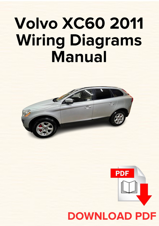 Volvo XC60 2011 Wiring Diagrams Manual, Schematics